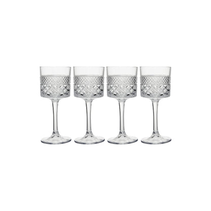 Maxwell & Williams Speakeasy Wine Glass 350ML Set of 4 Gift Boxed