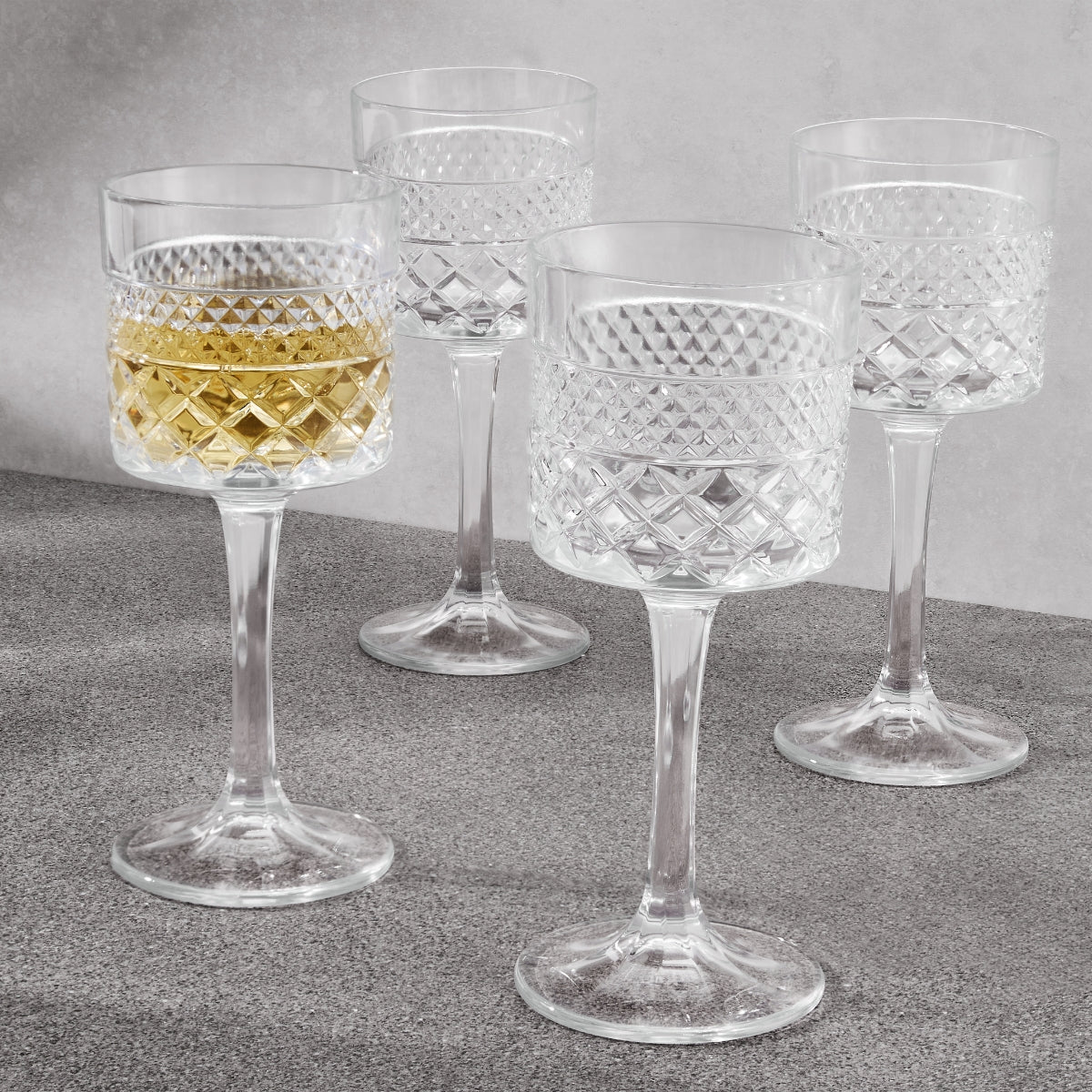Maxwell & Williams Speakeasy Wine Glass 350ML Set of 4 Gift Boxed