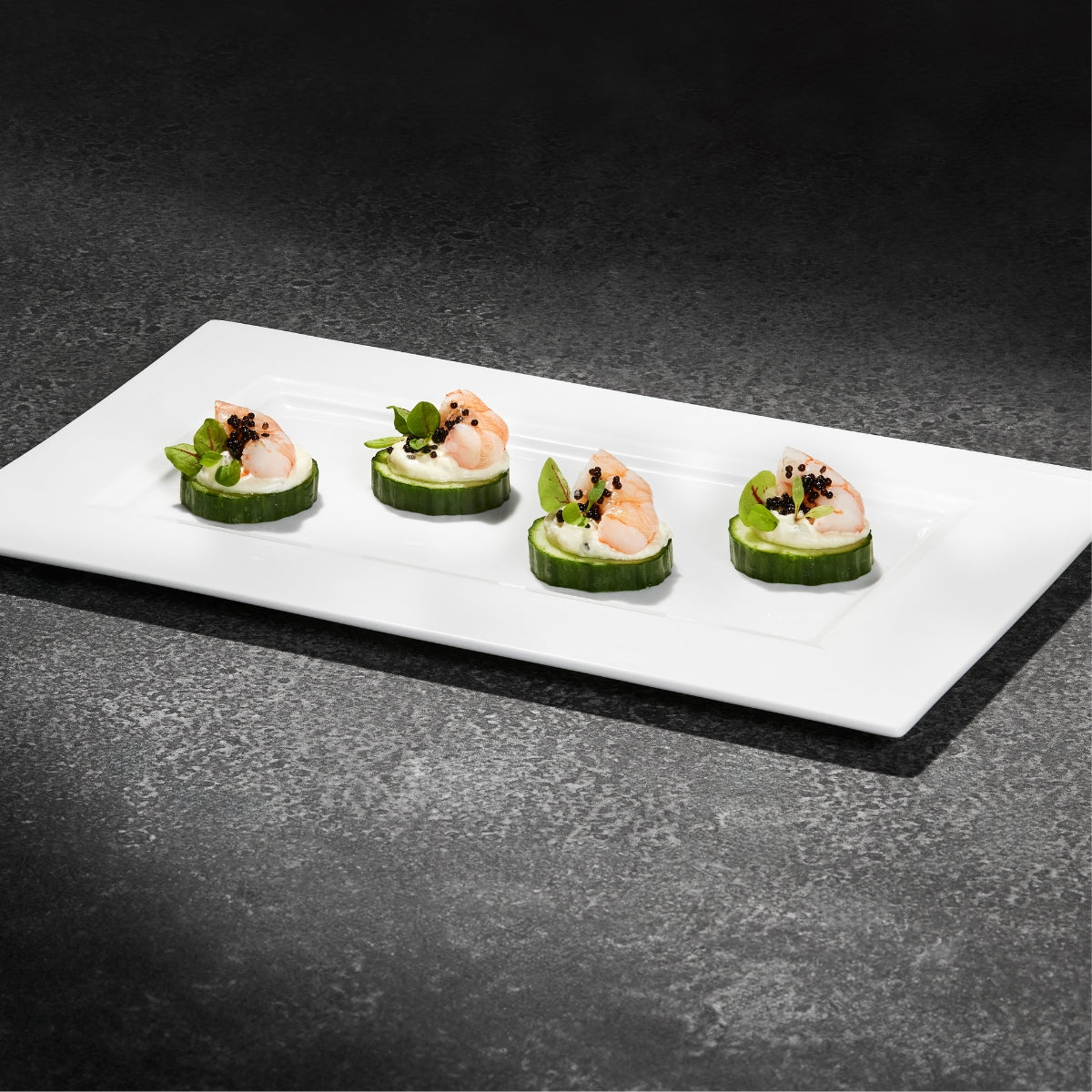 Cashmere Rectangular Platter 32x19cm Gift Boxed