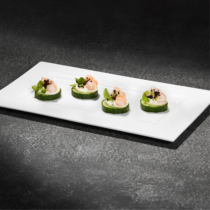 Cashmere Rectangular Platter 32x19cm Gift Boxed