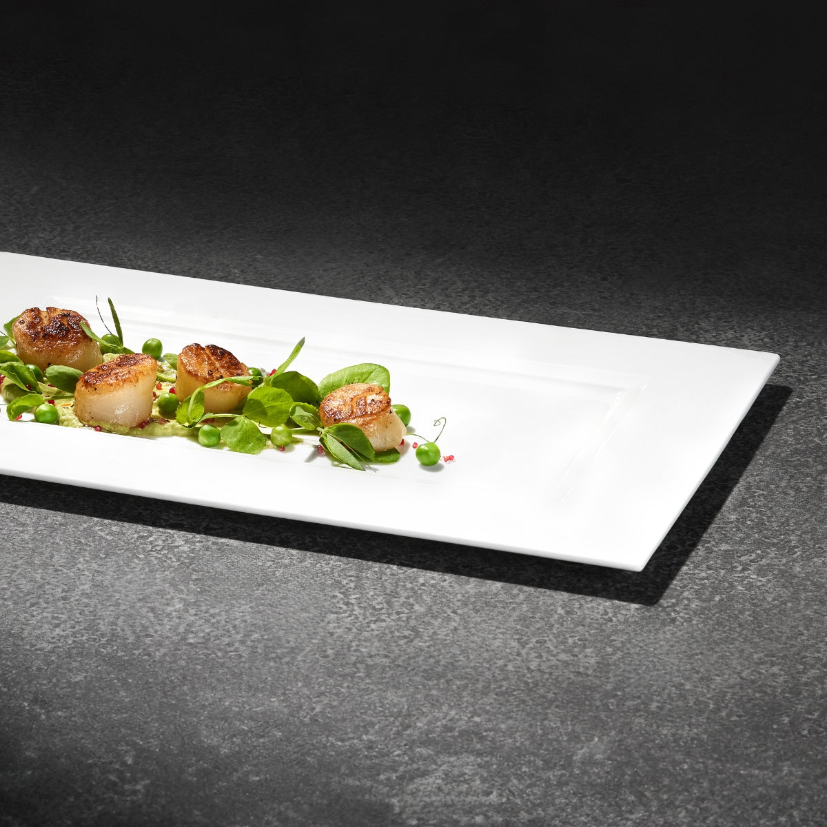 Cashmere Rectangular Platter 37x23cm Gift Boxed