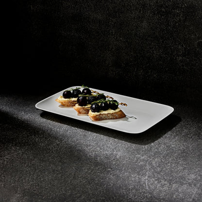 Cashmere Rectangular Platter 31x19cm Gift Boxed