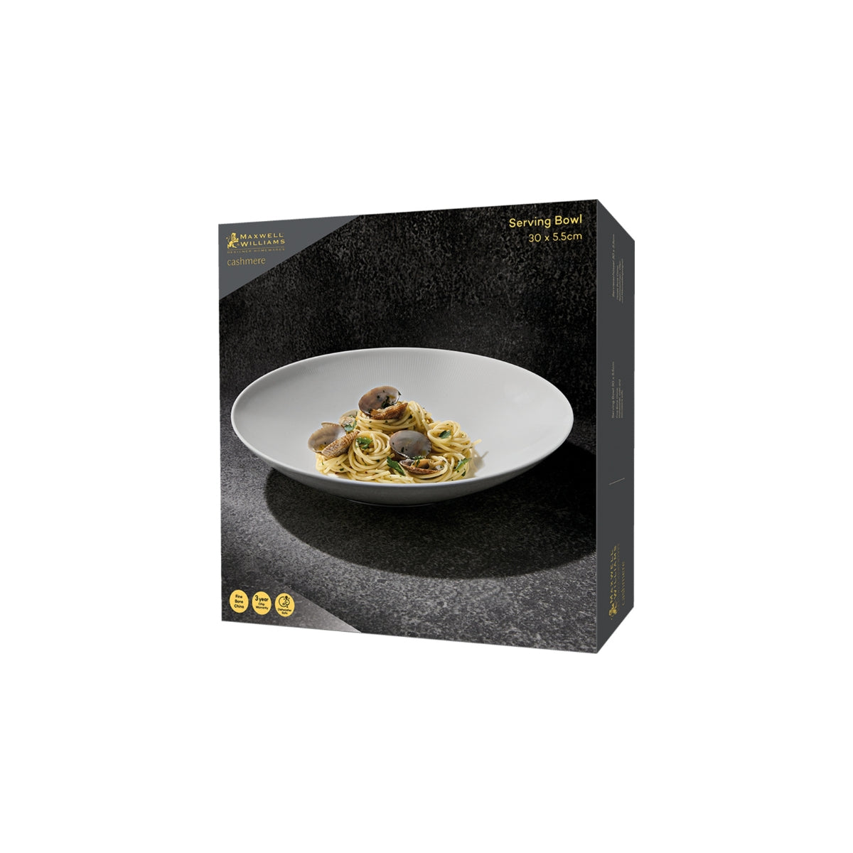 Cashmere Serving Bowl 30x5.5cm Gift Boxed