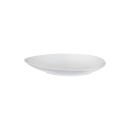 White Basics Oval Platter 35x21cm Gift Boxed