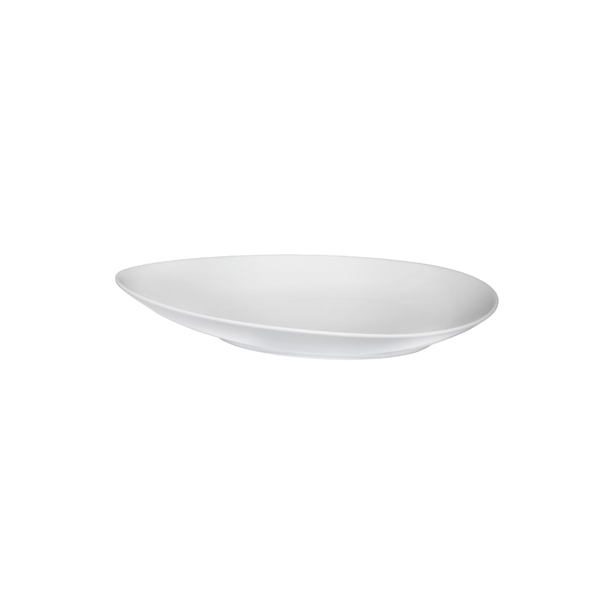 White Basics Oval Platter 40x24cm Gift Boxed