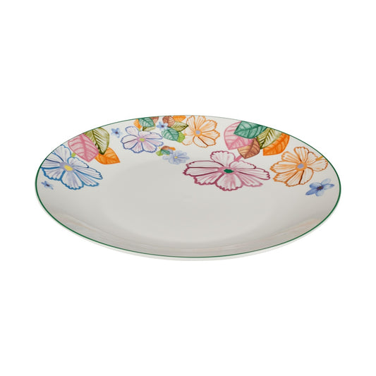 Poppy Love Coupe Dinner Plate 27.5cm