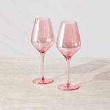 Maxwell & Williams Glamour Pink Wine Glass 520ml Set of 2