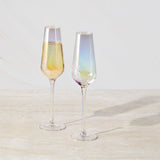 Maxwell & Williams Glamour Flute 230ml Set of 2 Iridescent With Champagne