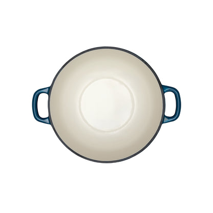 Cast Iron Round Casserole Midnight Blue 24cm / 3.3L Gift Boxed