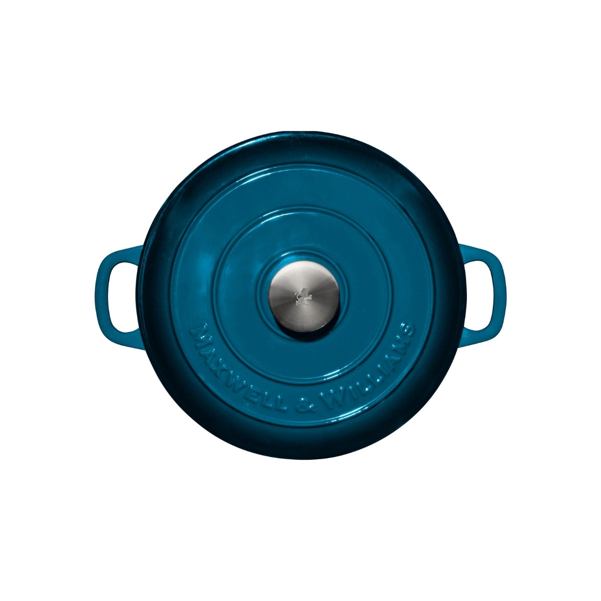 Cast Iron Round Casserole Midnight Blue 26cm / 4L Gift Boxed