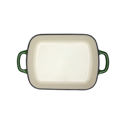 Cast Iron Roaster English Racing Green 28x21cm / 3L Gift Boxed