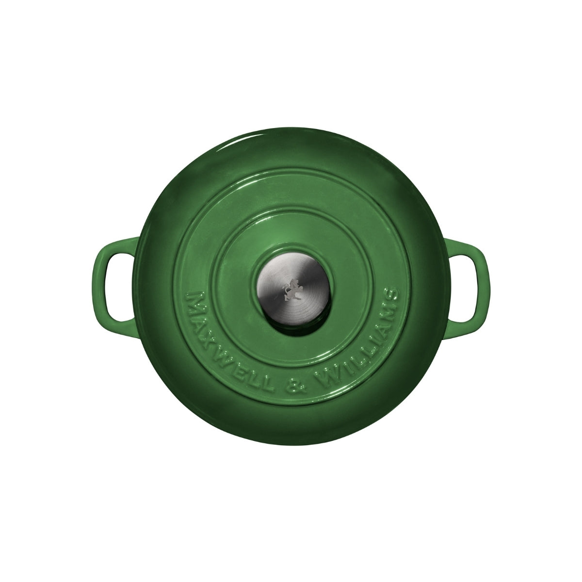 Cast Iron Round Casserole English Racing Green 24cm / 3.3L Gift Boxed