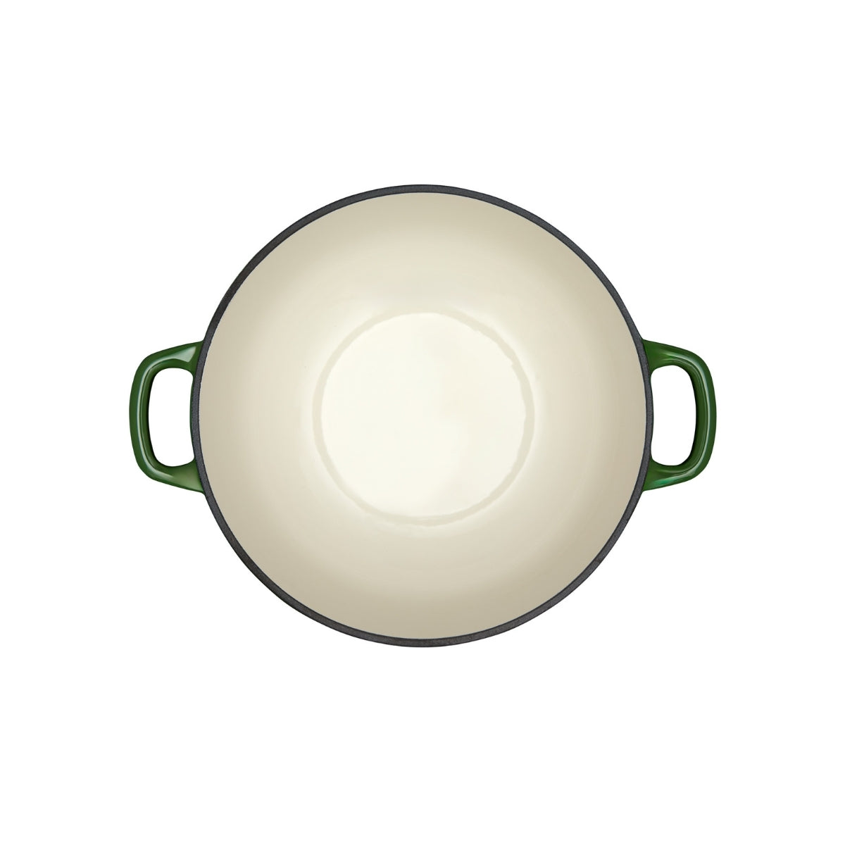 Cast Iron Round Casserole English Racing Green 24cm / 3.3L Gift Boxed