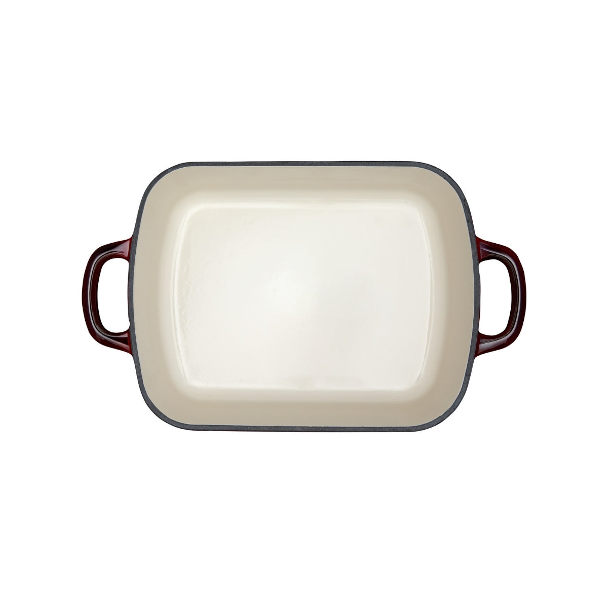 Cast Iron Roaster Merlot 28x21cm / 3L Gift Boxed