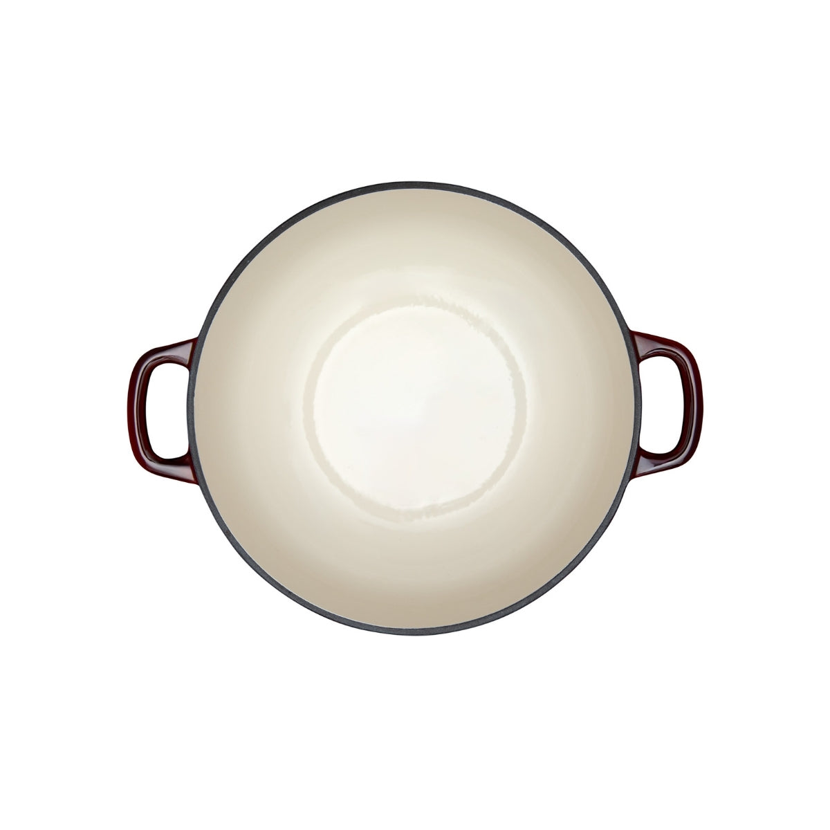 Cast Iron Round Casserole Merlot 26cm / 4L Gift Boxed