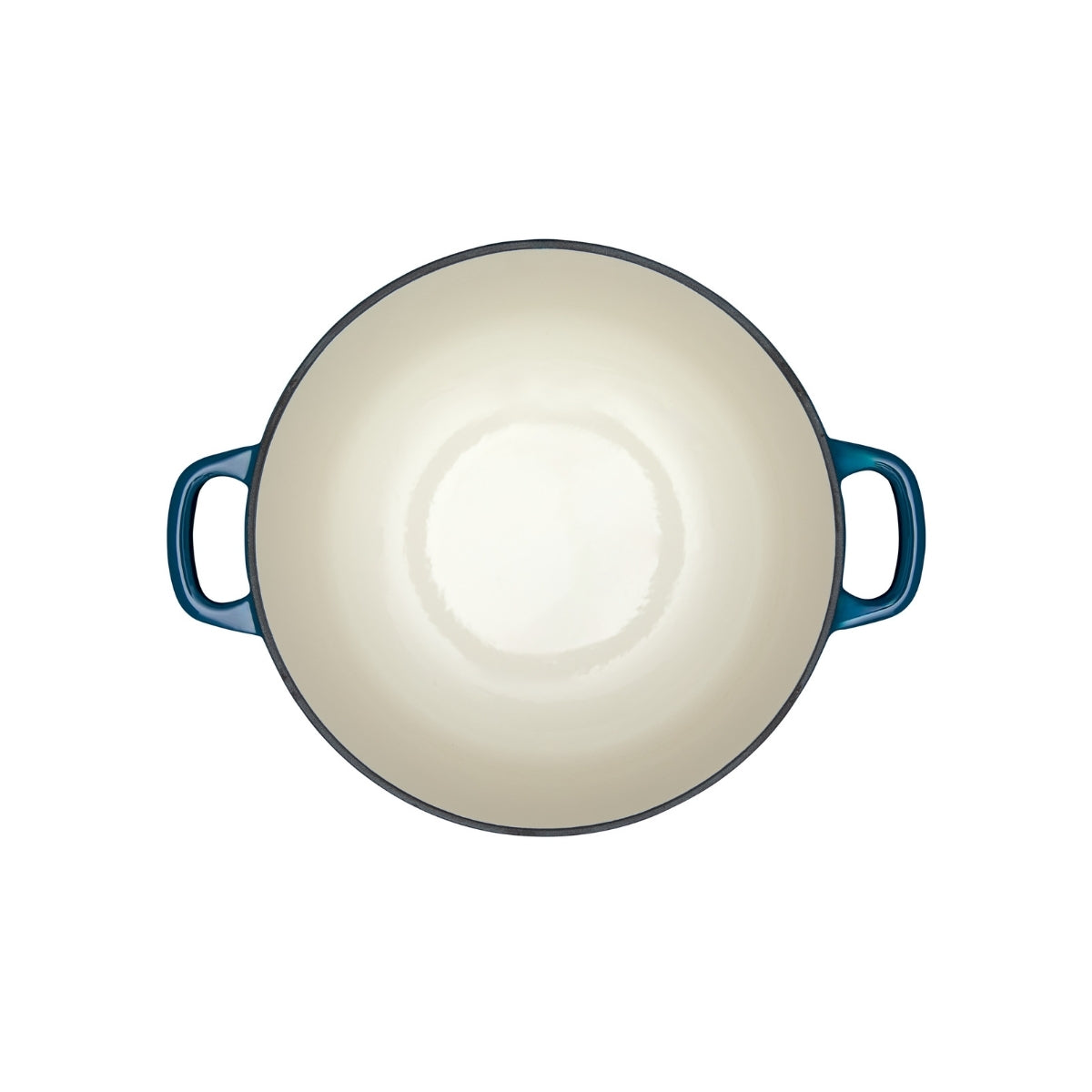 Cast Iron Round Casserole Midnight Blue 28cm / 6.2L Gift Boxed