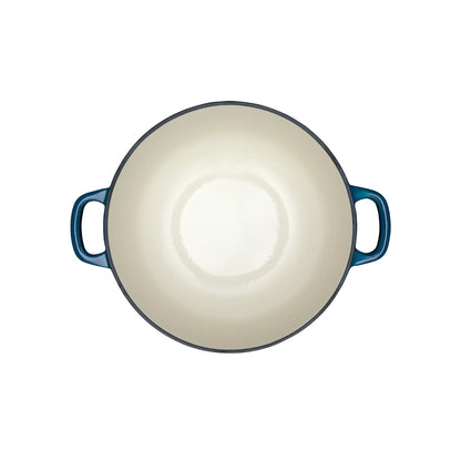 Cast Iron Round Casserole Midnight Blue 28cm / 6.2L Gift Boxed