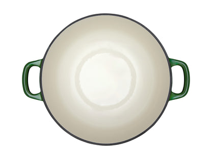 Cast Iron Round Casserole English Racing Green 28cm / 6.2L Gift Boxed