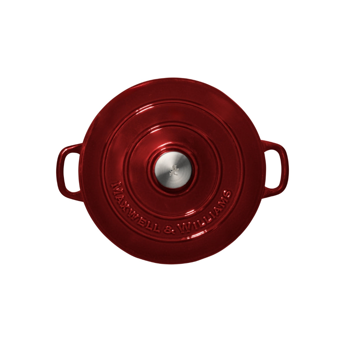 Cast Iron Round Casserole Merlot 28cm / 6.2L Gift Boxed