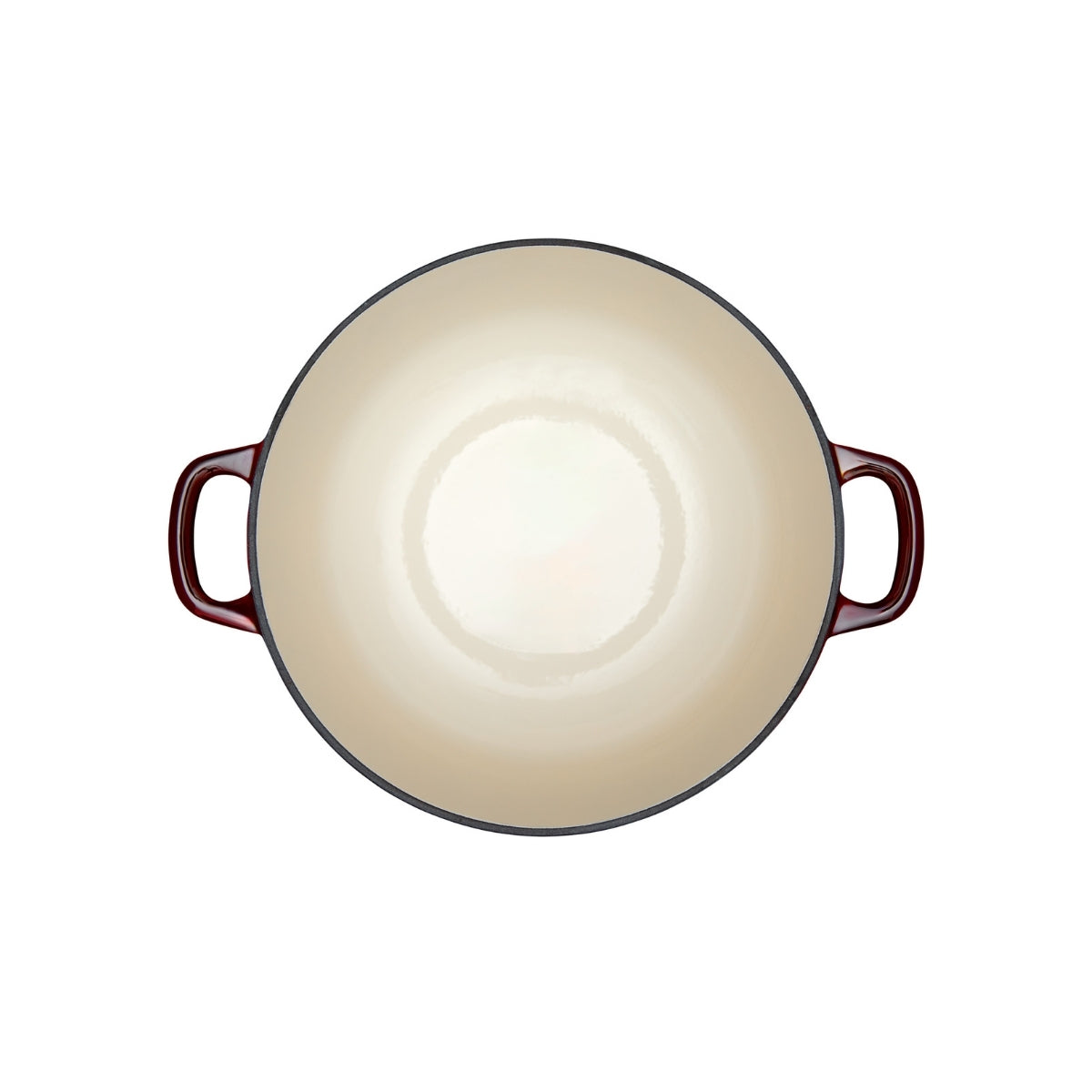 Cast Iron Round Casserole Merlot 28cm / 6.2L Gift Boxed