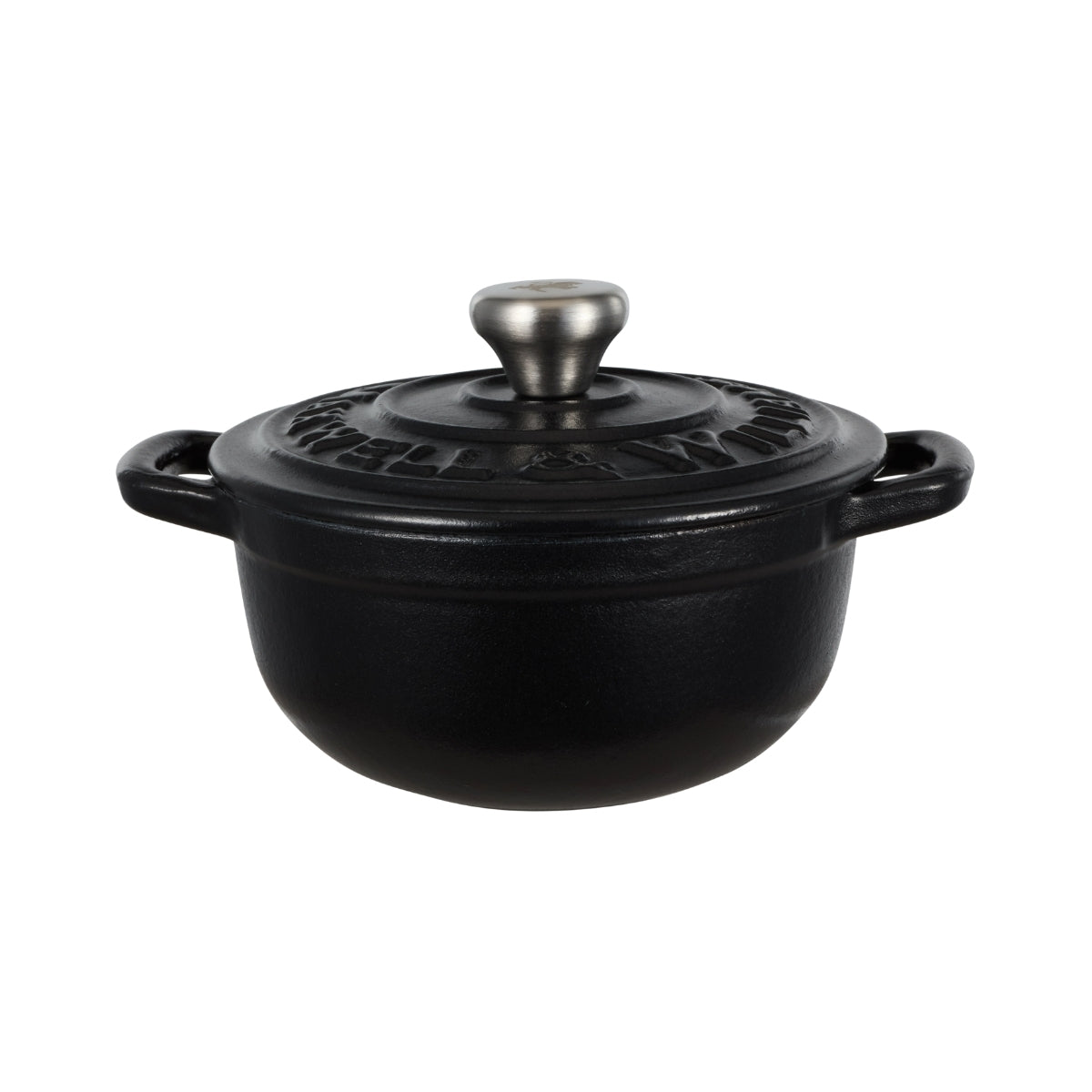 Maxwell & Williams Cast Iron Cocotte Black 9.5cm / 260ML Gift Boxed