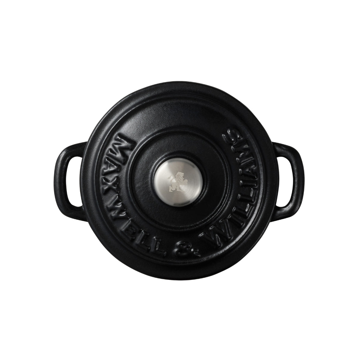 Maxwell & Williams Cast Iron Cocotte Black 9.5cm / 260ML Gift Boxed