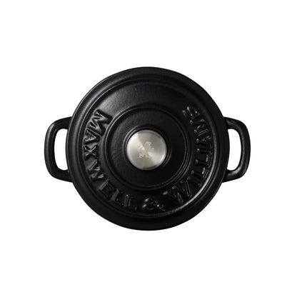 Maxwell & Williams Cast Iron Cocotte Black 9.5cm / 260ML Gift Boxed