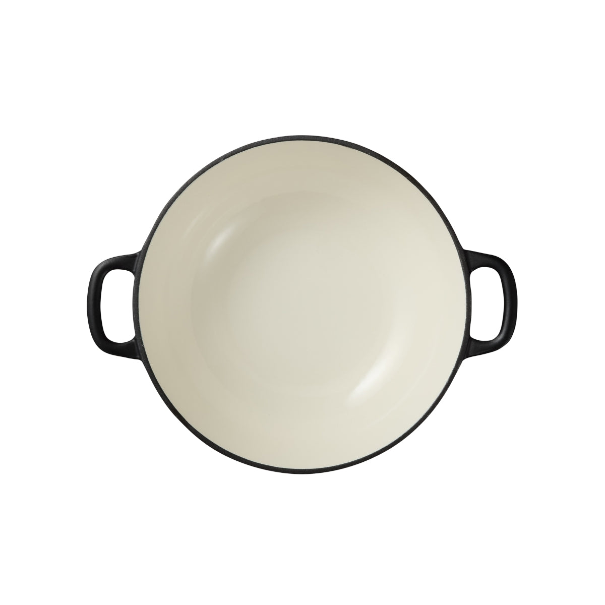 Maxwell & Williams Cast Iron Round Casserole Black 24cm / 3.3L Gift Boxed