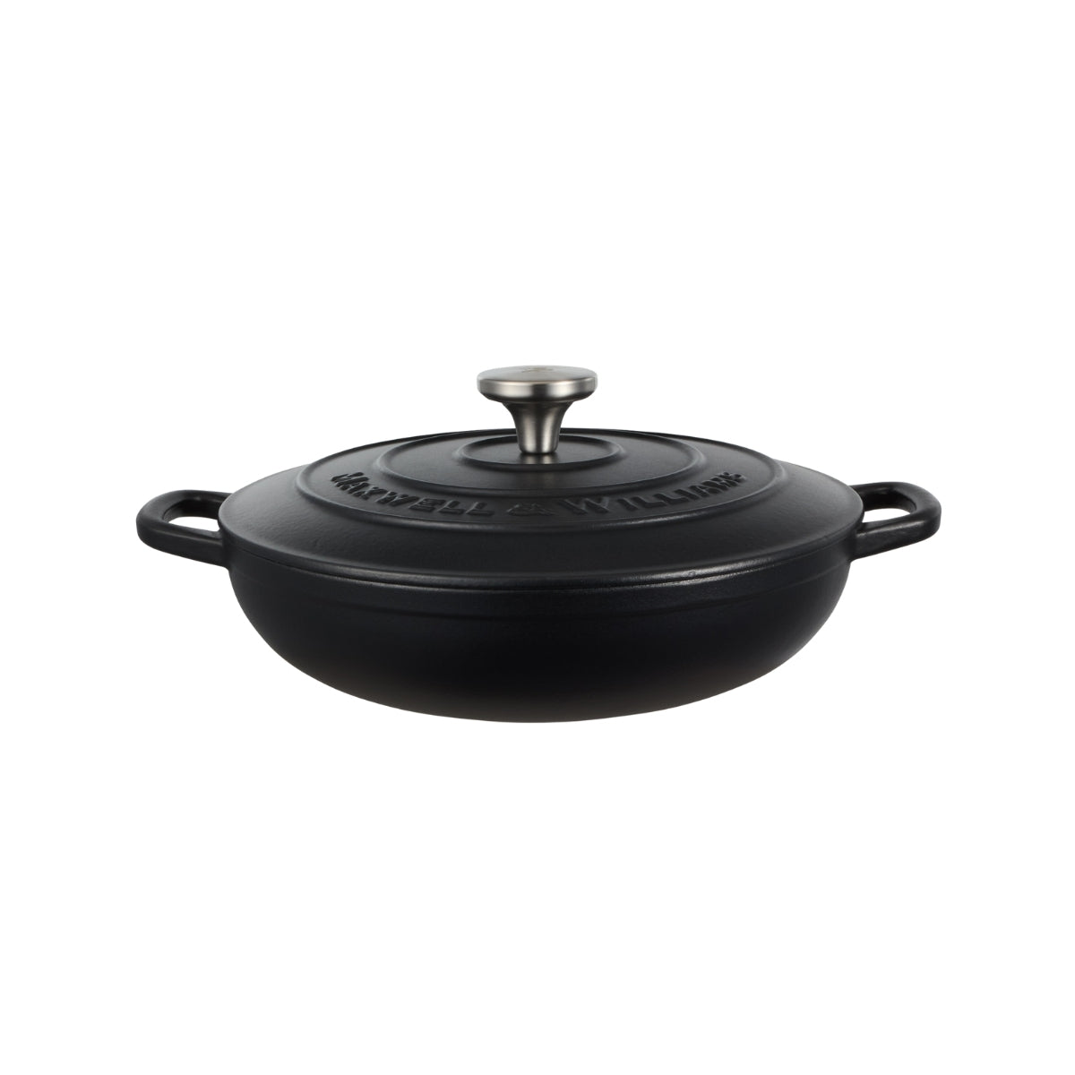 Maxwell & Williams Cast Iron Braiser Black 27cm / 3.3L Gift Boxed