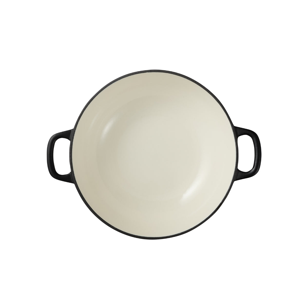 Maxwell & Williams Cast Iron Round Casserole Black 26cm / 4L Gift Boxed