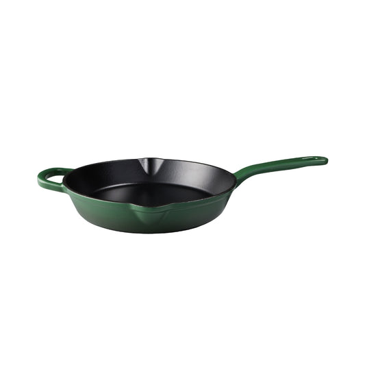 Maxwell & Williams Cast Iron Frypan English Racing Green 26cm Gift Boxed