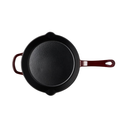 Maxwell & Williams Cast Iron Frypan Merlot 26cm Gift Boxed
