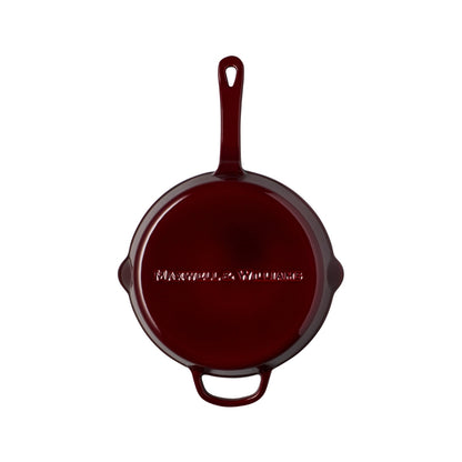 Maxwell & Williams Cast Iron Frypan Merlot 26cm Gift Boxed