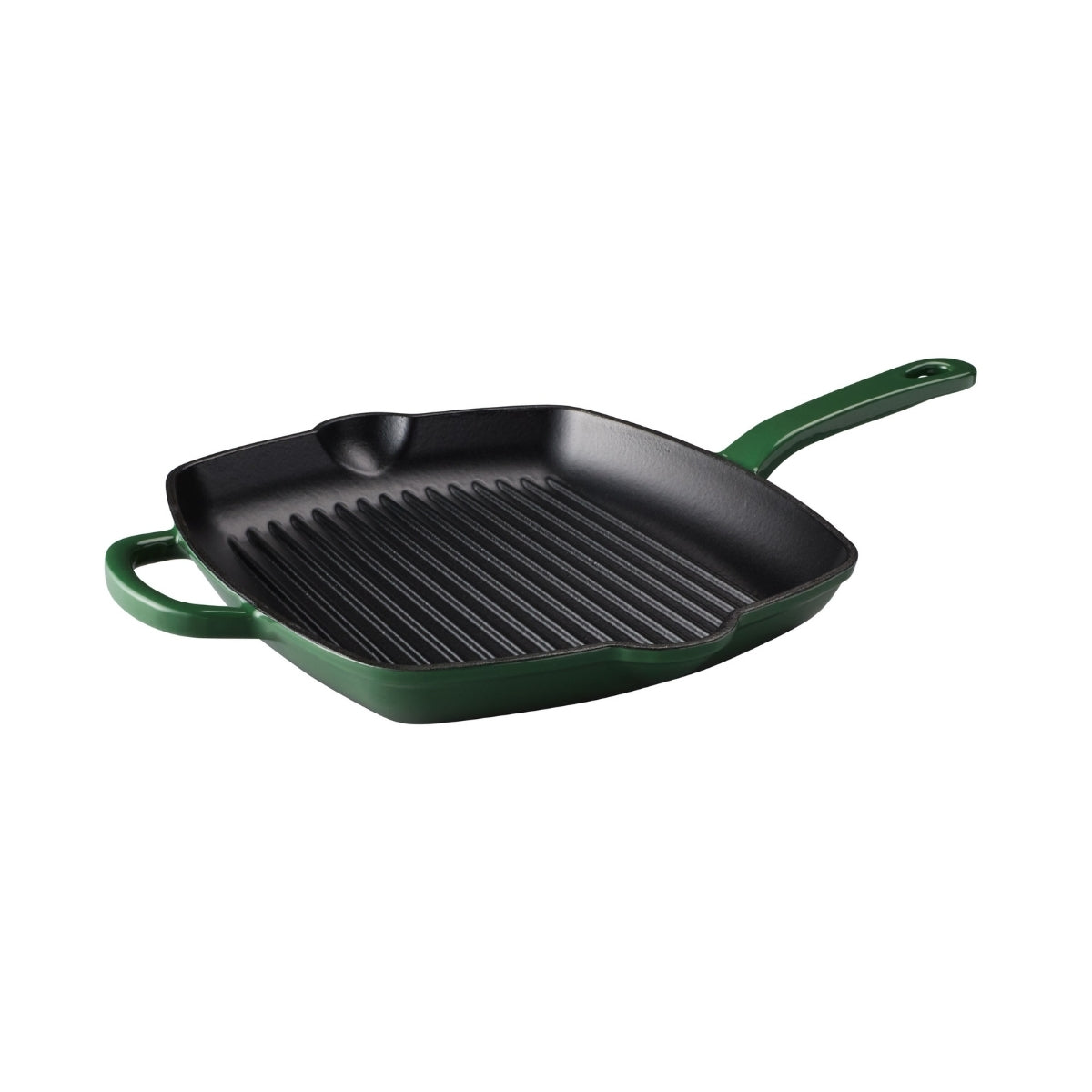 Maxwell & Williams Cast Iron Grill Pan English Racing Green 26cm Gift Boxed