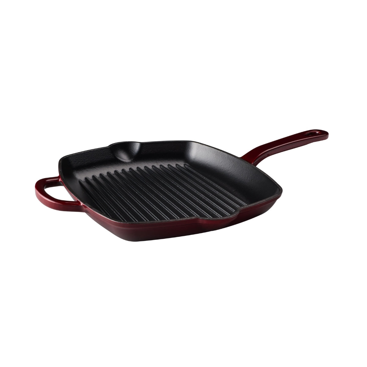 Maxwell & Williams Cast Iron Grill Pan Merlot 26cm Gift Boxed