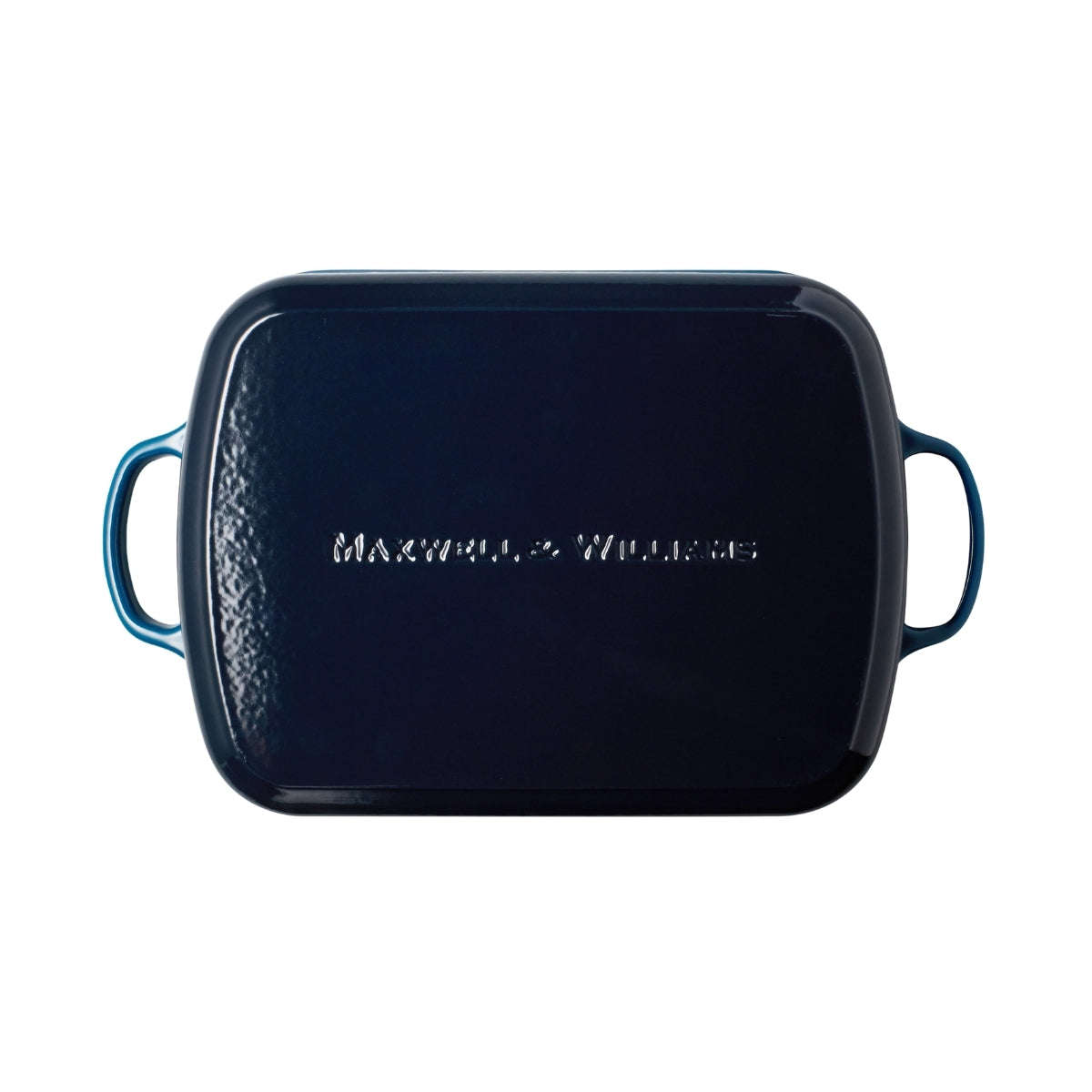 Maxwell & Williams Cast Iron Roaster Midnight Blue 33x25cm / 5L Gift Boxed