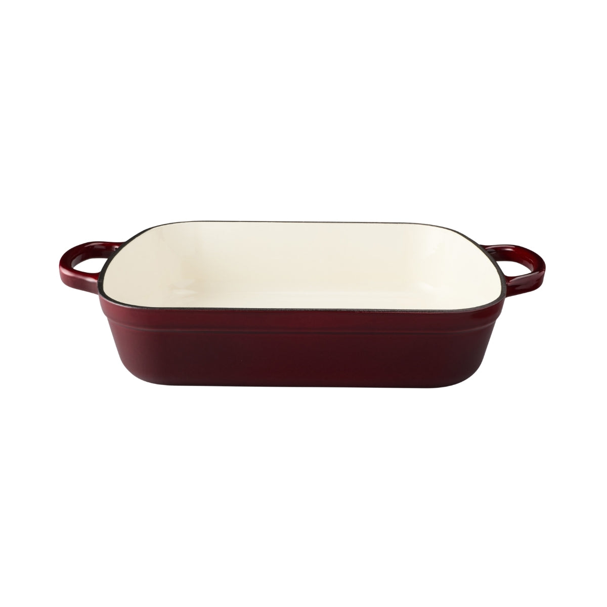 Maxwell & Williams Cast Iron Roaster Merlot 33x25cm / 5L Gift Boxed