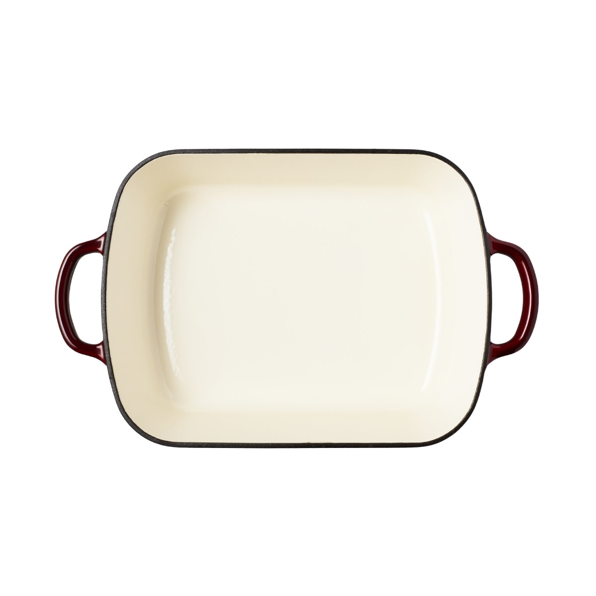 Maxwell & Williams Cast Iron Roaster Merlot 33x25cm / 5L Gift Boxed
