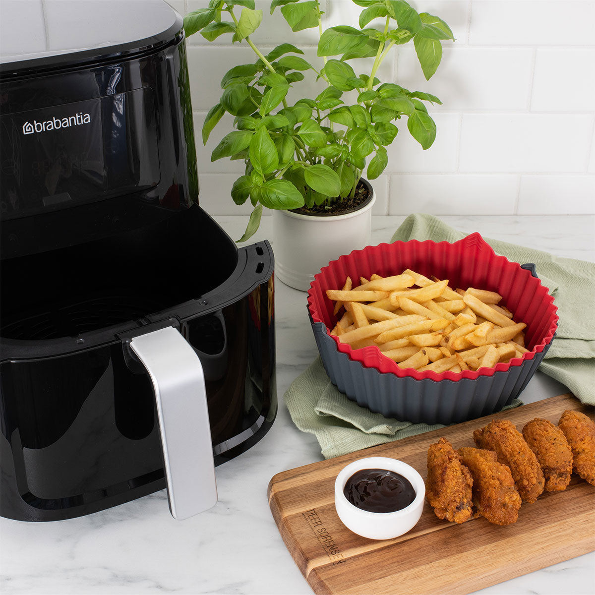 Avanti Air Fryer Inserts Silicone Set of 2