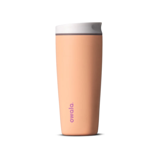 SmoothSip Slider Stainless Steel Insulated 20oz Peachy Keen (Grey Peach)