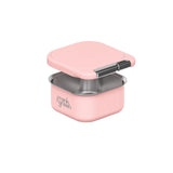 Snack Container With Silicone Lid Blushed