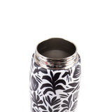 Oasis Stainless Steel D/W Ins. Sports Bottle W/ Sipper Straw Monochrome Blooms