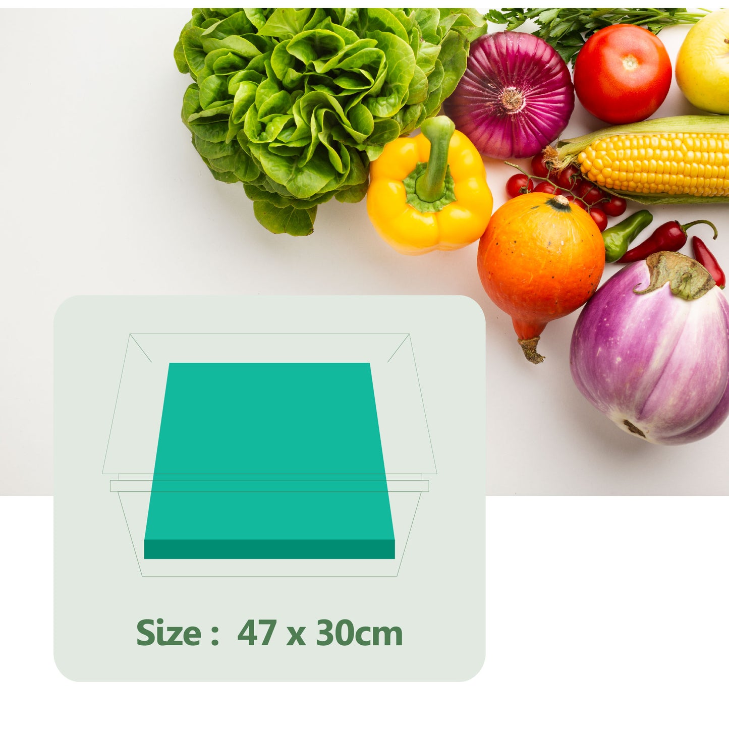 Stay Fresh Fridge Mat Antibacterial