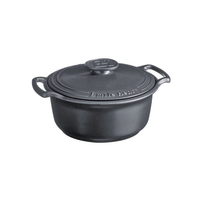Sublime Round Casserole 4 Litre Graphite