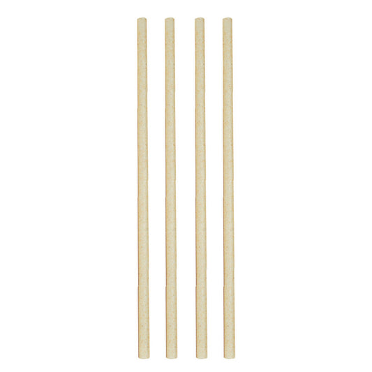 Sugar Cane Straws 23cm - Set of 50