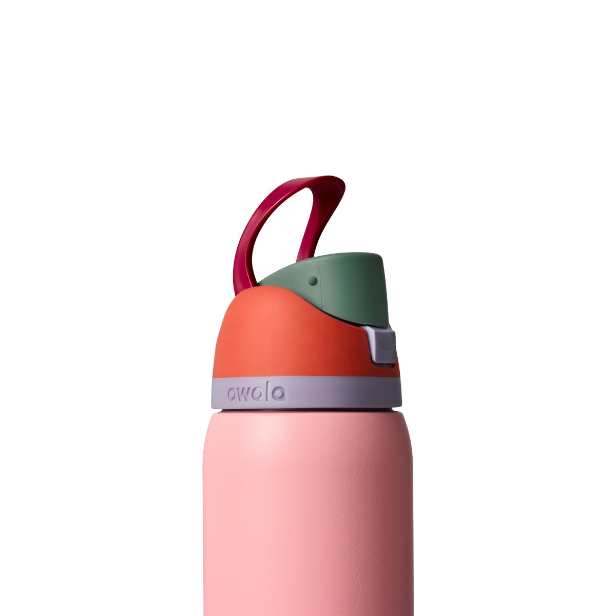 FreeSip Stainless Steel Insulated 32oz Sugar High (Red Pink)