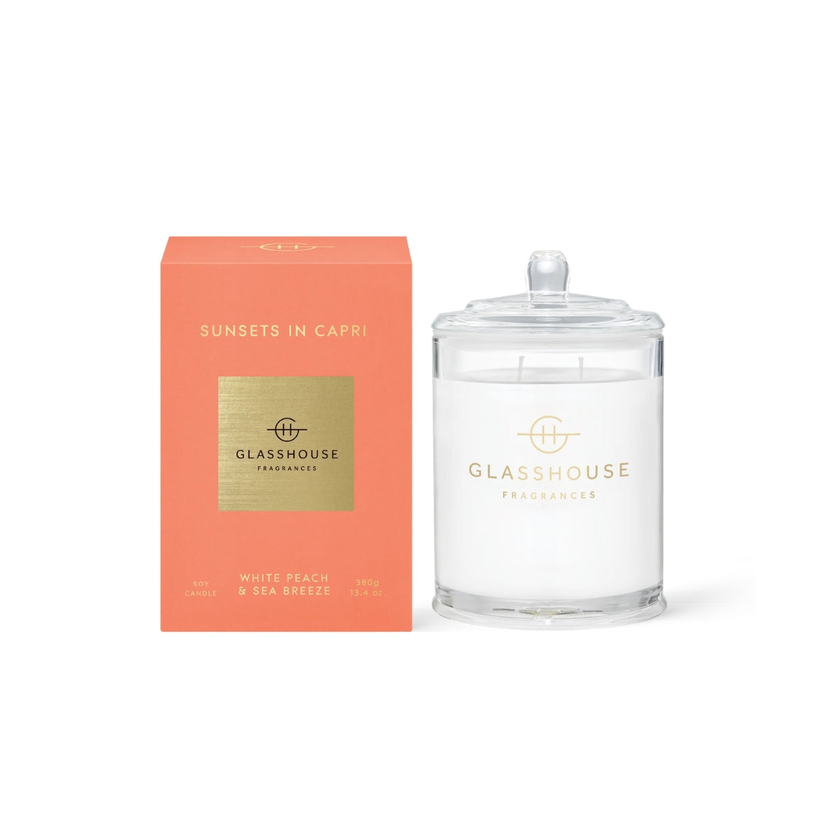 Glasshouse Sunset in Capri 380g Soy Candle