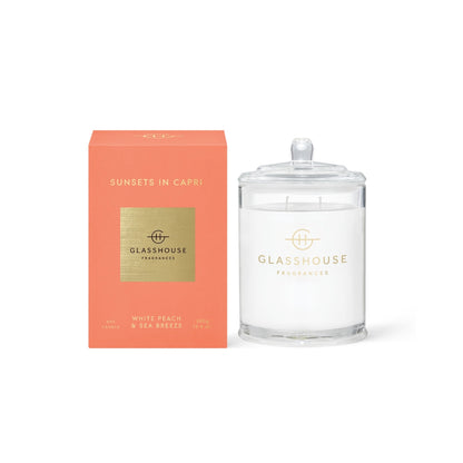 Glasshouse Sunset in Capri 380g Soy Candle