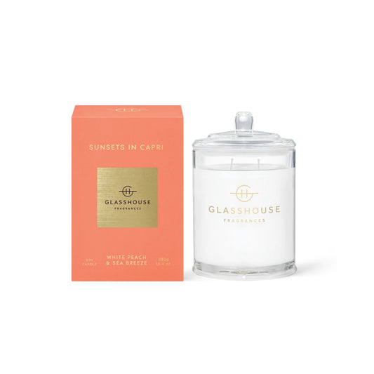 Glasshouse Sunset in Capri 380g Soy Candle
