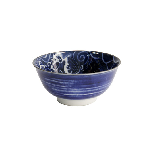 Tokyo Design Japonism Tayo Bowl 14x6cm Blue Carp